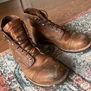 Red Wing Iron Ranger Sz 9